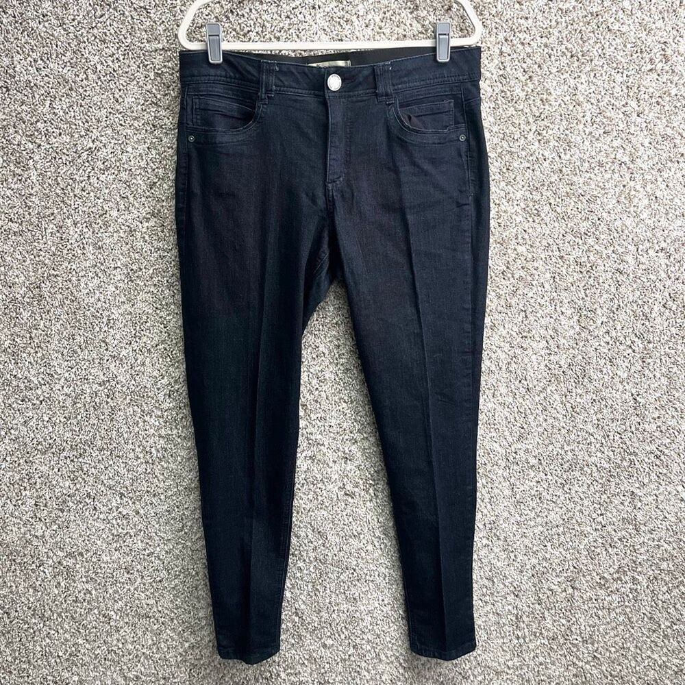Democracy Jeans Women’s 12 “Ab” Technology Dark Blue Denim Skinny